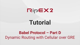 RipEX2 Tutorial – Babel Part D