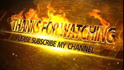 THANKS FOR WATCHING INTRO PLEASE SUBSCRIBE MY CHANNEL | Fun Masti Video |1080p