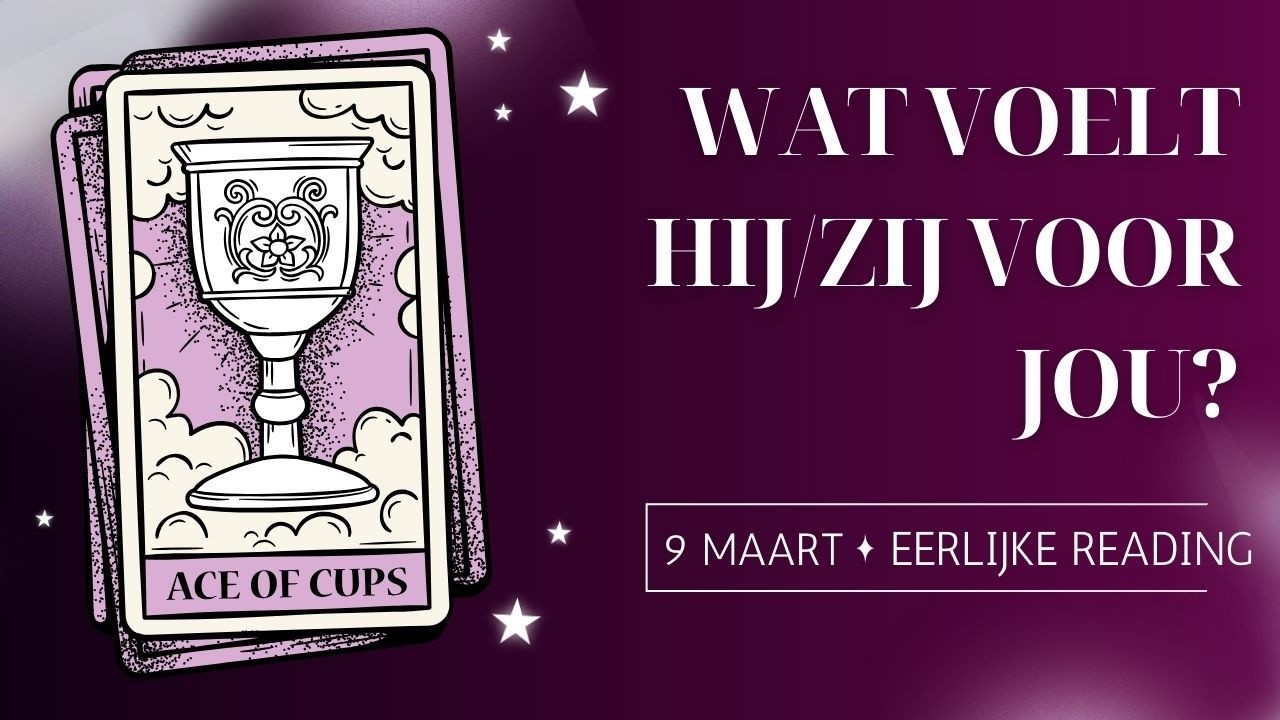 💫 WAT VOELT DE ANDER VOOR JOU? | Eerlijke Liefdesreading 9 maart | Tarot & Orakel