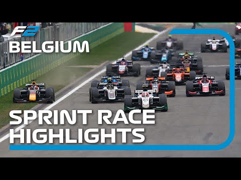 F2 Sprint Race Highlights | 2022 Belgian Grand Prix