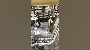 C500 Tappet sound #shorts