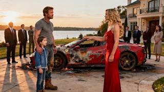 The Single Dad Bought A Scrap Ferrari For $800—Then The Female Billionaire Demanded He Give It Back