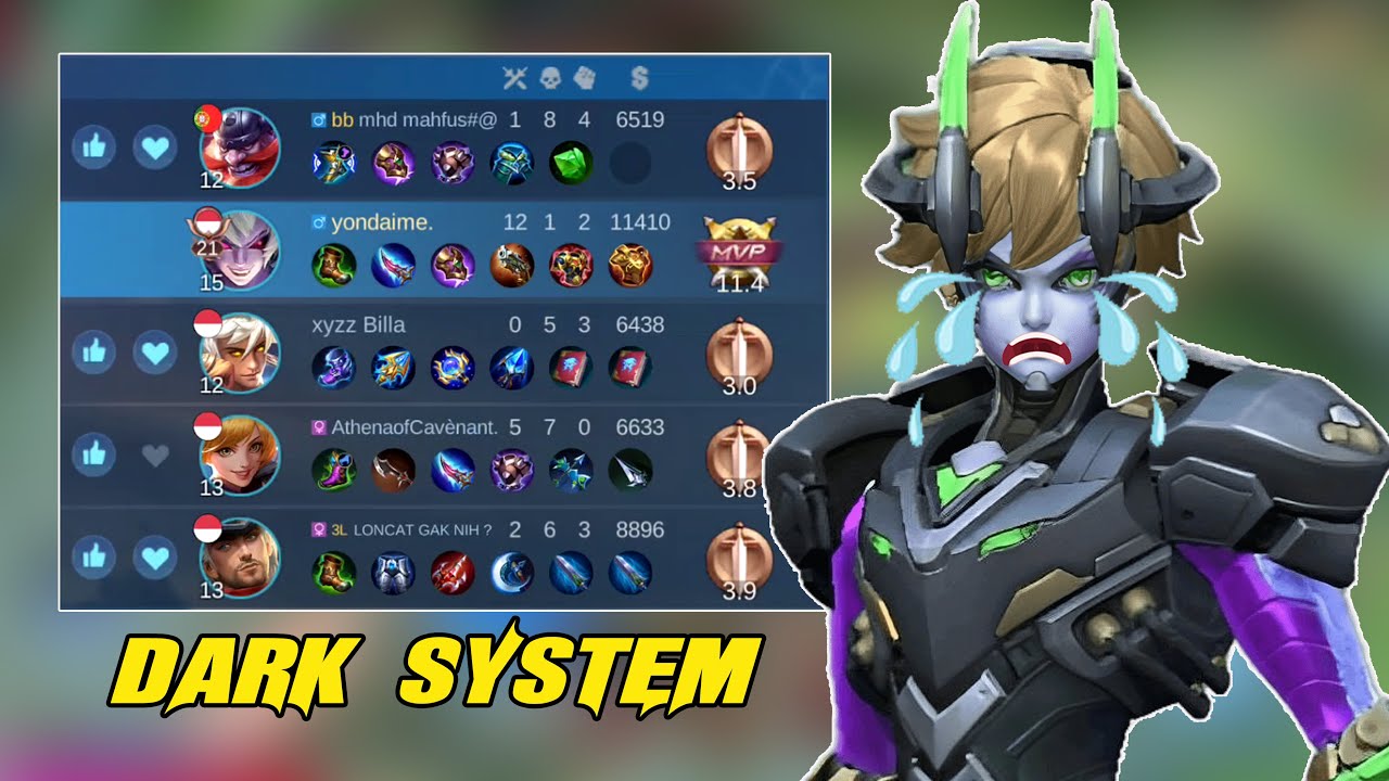 Dark System DARK SYSTEM!!! DYRROTH BEST BUILD | MLBB - YouTube