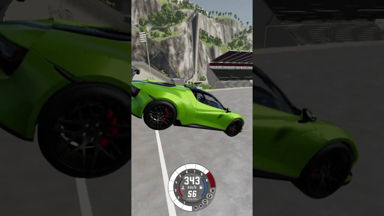 ✅✅ Ciivetta Scintilla Police vs Custom ✅✅- Beam ng Drive - #shorts #short #shortviral2023 #viral2003