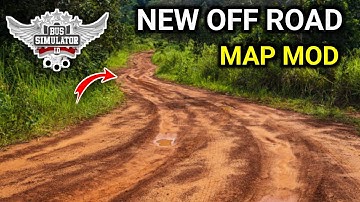 How to add OFFROAD Map in Bus Simulator Indonesia | Mod Offroad Map Bussid | Hills Offroad Map 4.3.2