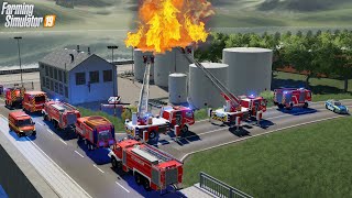 LS19 - CHEMIE TANK droht zu EXPLODIEREN! 💥 Großeinsatz für Feuerwehr [Feuerwehr Einsatz Woche 3/7] screenshot 2