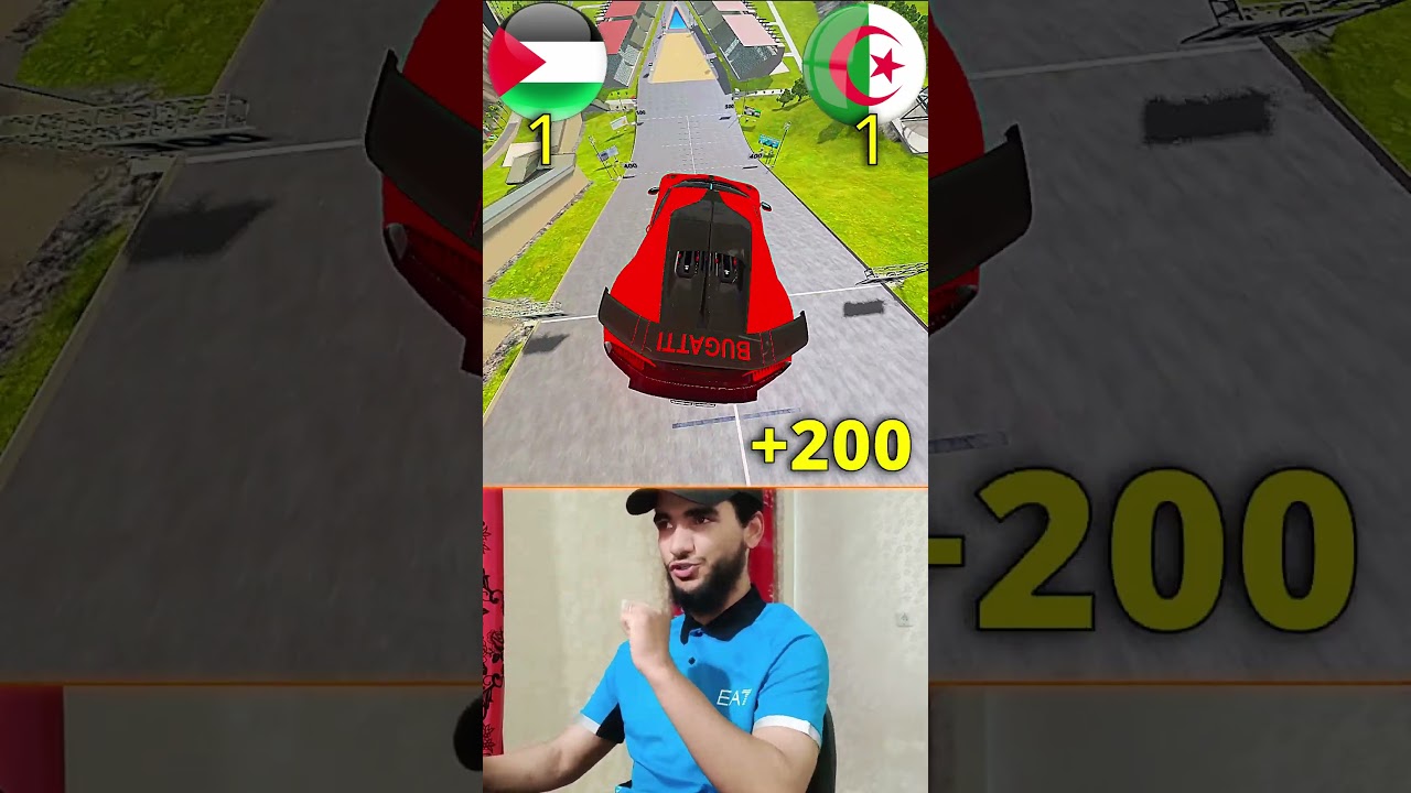 صورة فيديو : دوري أبطال سيارات الدول | الجزائر ضد فلسطين