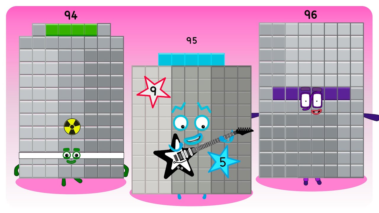 Sprunki OC Numberblocks 94, 95, 96 | Compilation Incredibox 