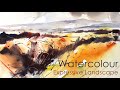 Loose Watercolour Landscape Demonstration Video