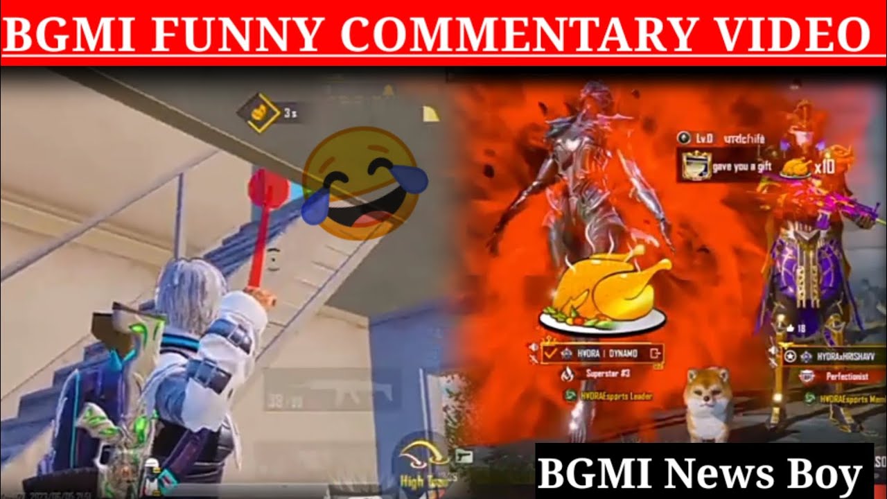 BGMI Funny Comentry //BGMI FFunny Commentary Video YouTube