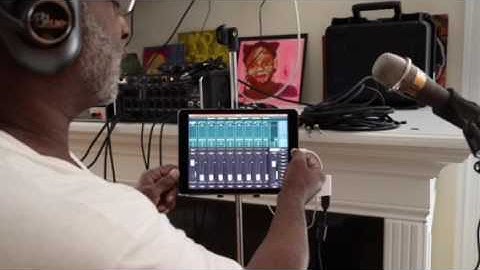 iPad to Behringer xr18 playback and record using Auria DAW