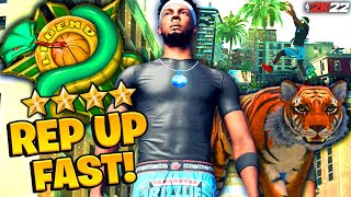 How To REP UP FAST! Hit Level 40 or Legend Quickly on NBA 2K22!