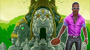 Zack Wonder Romeo Running in Lost Jungle Temple Run 2