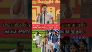 விவசாயிகளுக்காக விஜய்- #tvk | #tvkvijay | #vijay | #cmvijay | #vijaycm | #realpolitics