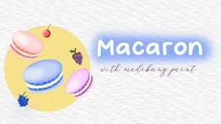 Tutorial Menggambar "MACARON" || Medibang Paint Android screenshot 3