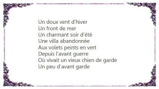 Keren Ann - Le Chien d&#39;Avant Garde Lyrics