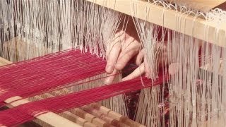 How To Set Up A Standard Loom For Weaving