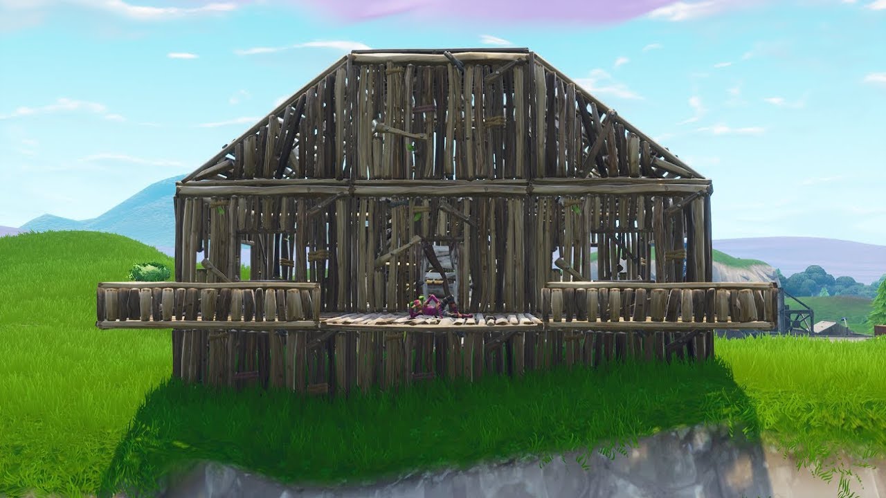 When you build a house in Fortnite Battle Royale... - YouTube