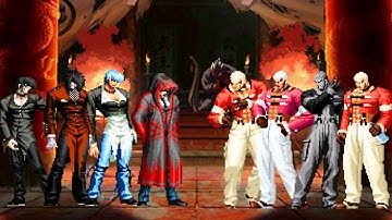 🎮 KOF Mugen 🔥 Iori Yagami Team vs Yashiro Nanakase Team