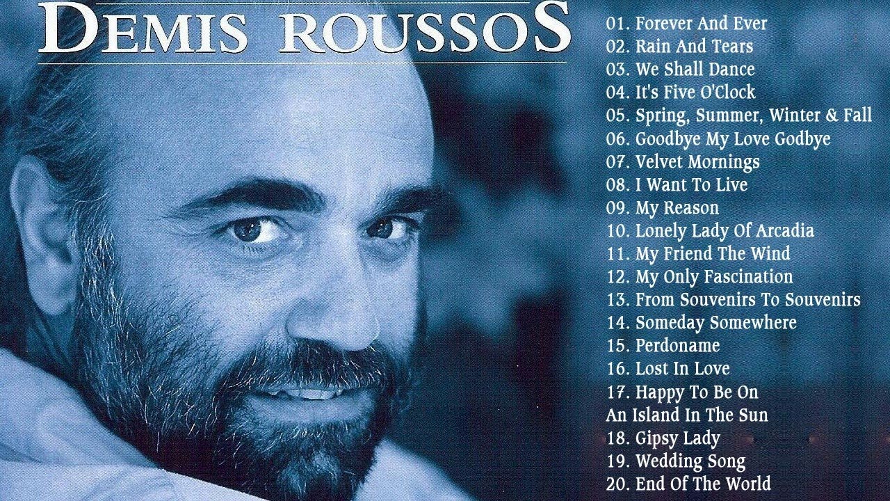 DEMIS ROUSSOS ÉXITOS SUS MEJORES BALADAS CANCIONES DEMIS ROUSSOS 20
