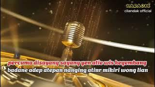 KARAOKE CINTA KELORO VOCAL WANITA Arshinta Dewi