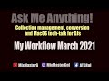 My Workflow 2021-March, AMA conversion, collection management and MacOS tech-talk for DJs