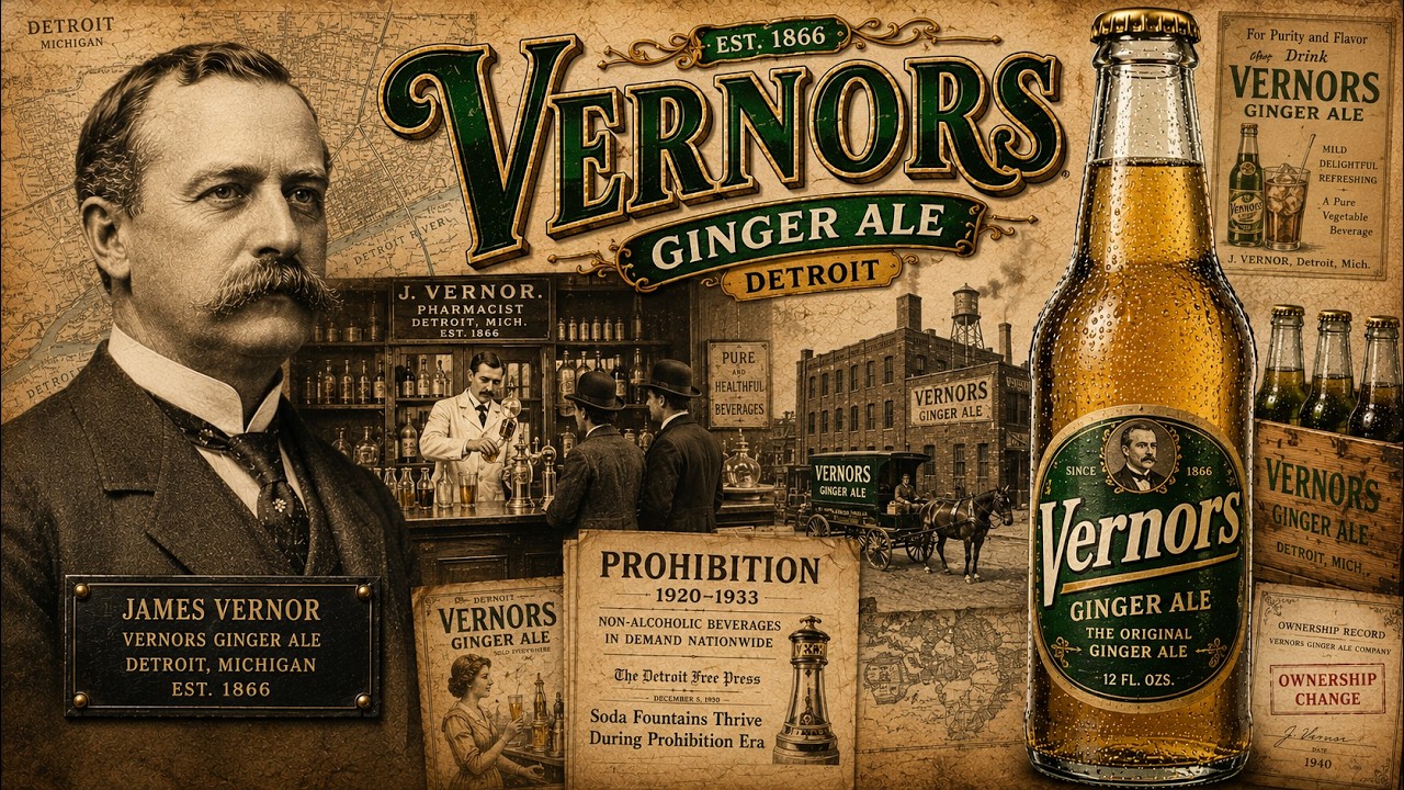In 1866, a Detroit pharmacist began selling a ginger ale from a soda fountain in the back of his own drugstore, mixing every batch by hand and requiri...