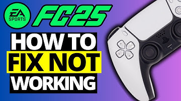 How To Fix PS4 / PS5 Controller Not Working on FC 25