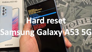 How to Hard Reset Samsung Galaxy A53 5G screenshot 2