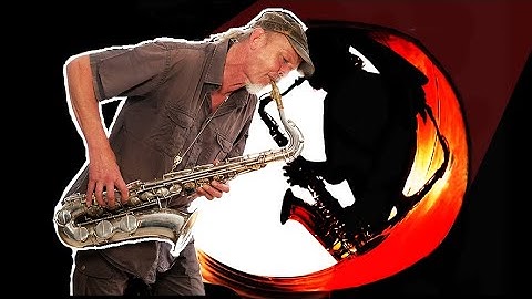 Absolutely relaxed Saxophone on the gas pipeline with the longest analogue "delay pedal"ever!