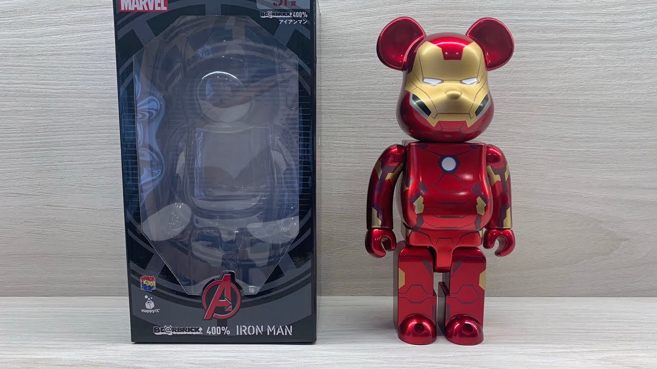 Bearbrick: Iron Man - Marvel - Unboxing