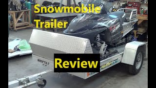 Aluma 8605F Snowmobile Trailer Review