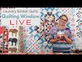 How to add a TOUCH OF PINK to your Quilt! Quilting Window LIVE - Apr 29, 2021