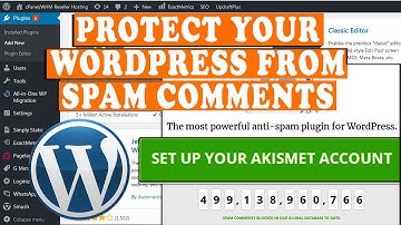How to protect your WordPress blog from spam comments?