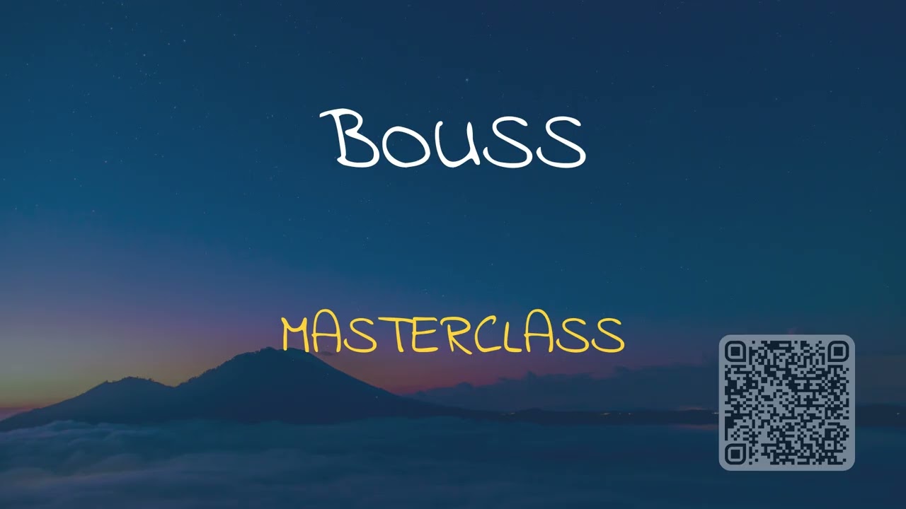 🎧 BOUSS - MASTERCLASS (SLOWED & REVERB)