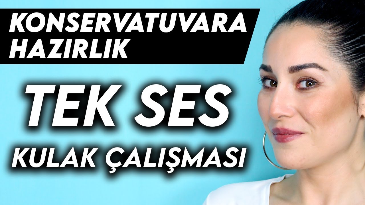 KONSERVATUVARA HAZIRLIK DERSİ #1 | TEK SES KULAK ÇALIŞMASI