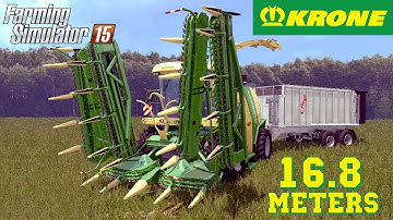 Farming Simulator 2015 mod harvester KRONE EASY COLLECT 3053
