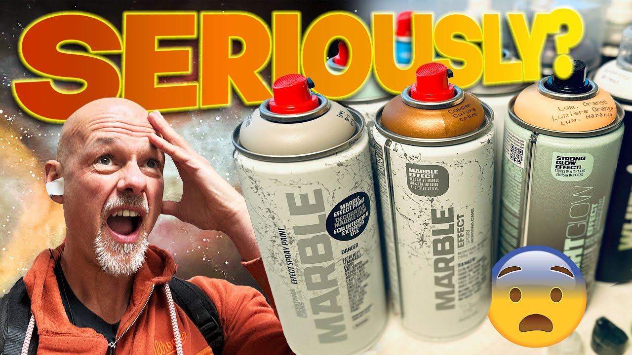 SPRAY PAINT CARNAGE! What could possibly go wrong! 😱😱😱