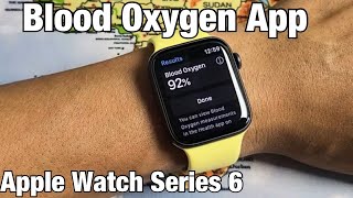 How to Use Blood Oxygen App on Apple Watch Series 6 screenshot 2