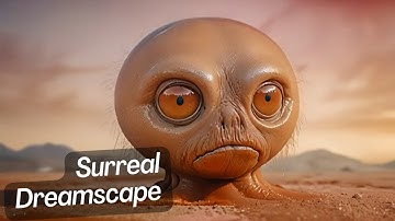 Surreal AI Dreamscape – Trippy Visual Journey
