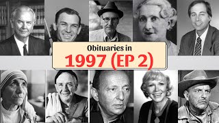 In memoriam 1997: Remembering famous celebrities who died in 1997