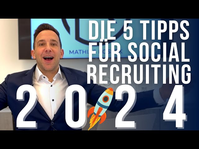 5 Tipps, wie Dein Social Recruiting auch noch 2024 funktioniert