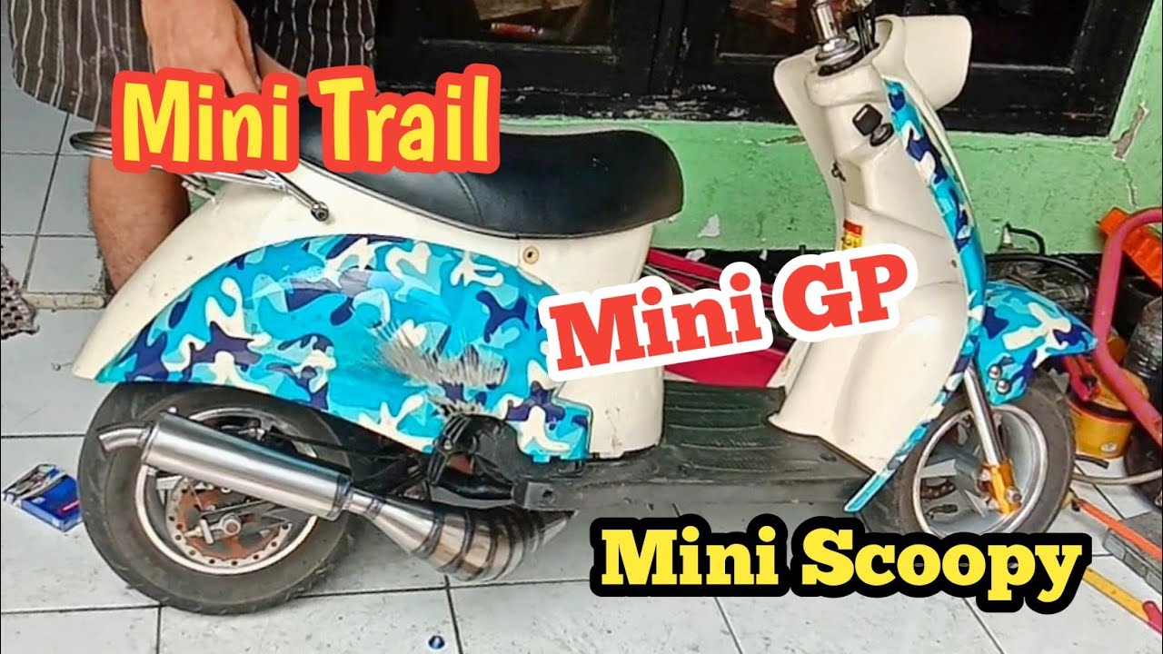 Mini GP vs Mini Trail vs Mini Scoopy..