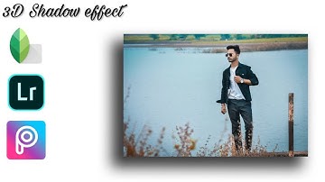 Shadow behind the image | 3D Shadow effect | PicsArt tutorial