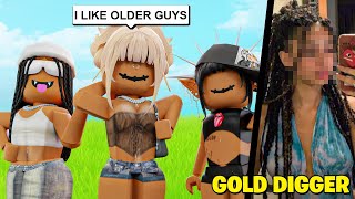 EXPOSING GOLD DIGGER IN ROBLOX 17+ GAMES