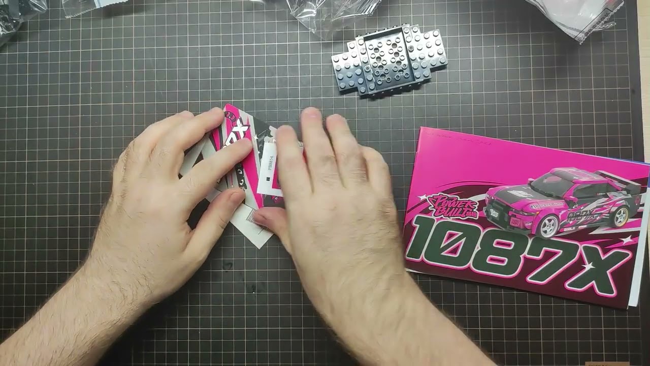 Собираем Powerblock Nissan Skyline GT-R 1087x 8854