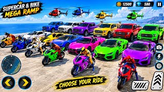🥶 SUPER HERO CAR STUNT RACING 3D - MEGA RAMPS GT CAR DRIVING | ANDROID GAMEPLAY #10 screenshot 2