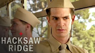 'Going Off to War' Scene | Hacksaw Ridge