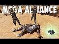 How My 100,000+ HOUR Tribe Fights A MEGA ALLIANCE (100+ Members) - Ark Small Tribes