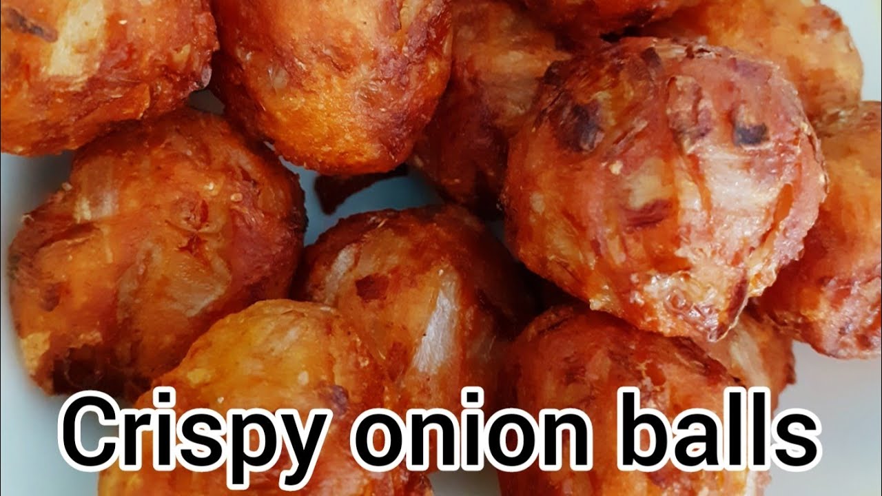 CRISPY ONION BALLS / अनियन बॉल्स YouTube
